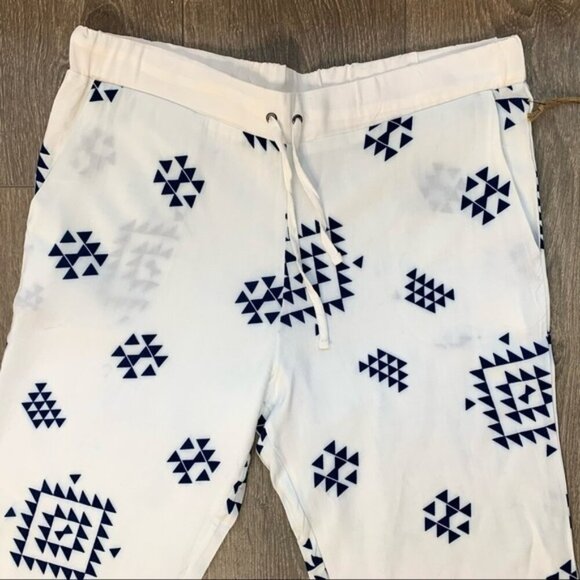 Revolve Plush Soleil Pants Straight Leg High Waist Southwestern Print Size Small - Picture 7 of 15